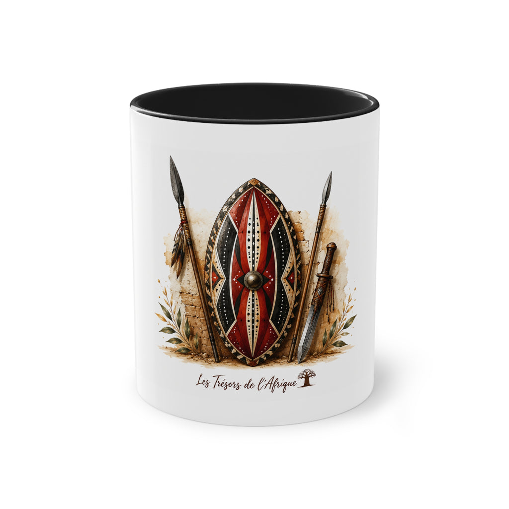 Mug - Le Bouclier Masaï - Les Trésors de l'Afrique