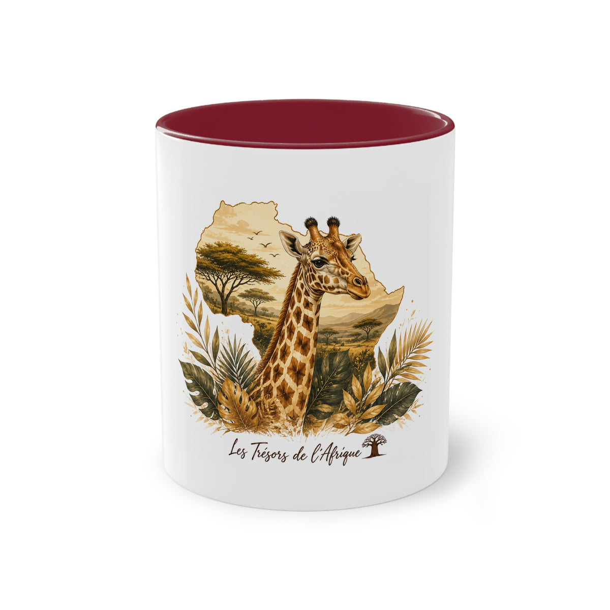 Mug - La Girafe - Les Trésors de l'Afrique